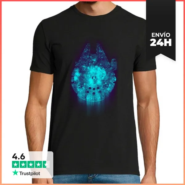Camiseta Hombre Clásica Ir Muy Lejos LaTostadora
