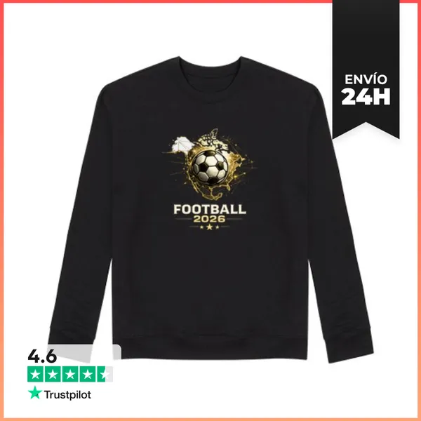 Sudadera Unisex Fútbol 2026 LaTostadora