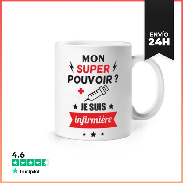 Taza Enfermera Superpoderosa LaTostadora