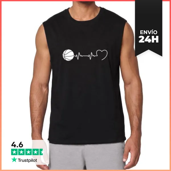 Camiseta Sin Mangas Vencer Baloncesto Humor Baloncesto