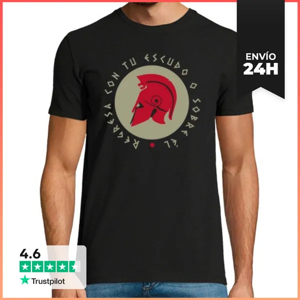 Camiseta Hombre Clásica Hoplita LaTostadora
