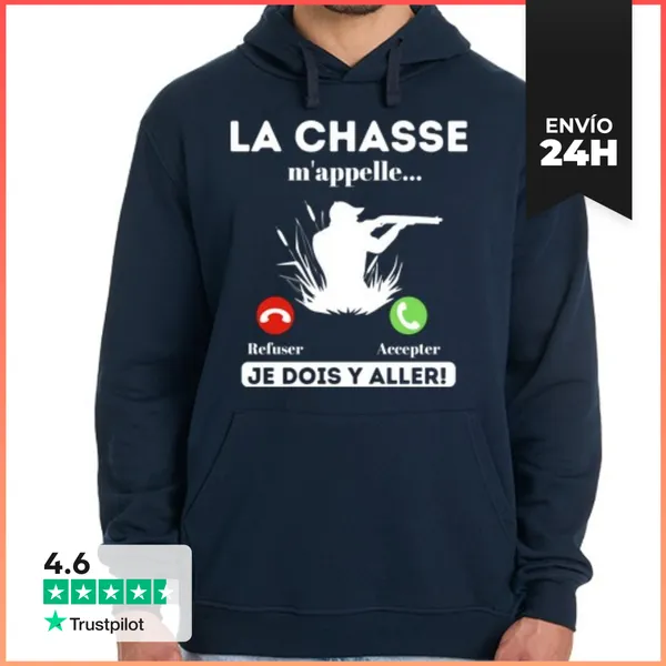 Sudadera Unisex Con Capucha La Caza Me Llama Regalo De Cazador De