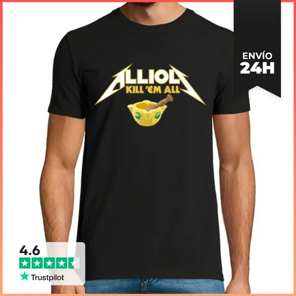 Camiseta Hombre Clásica Allioli LaTostadora