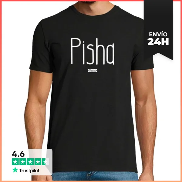 Camiseta Hombre Clásica Pisha - Miarma LaTostadora