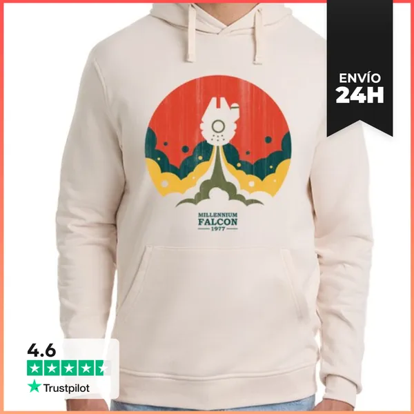 Sudadera Unisex Con Capucha The Falcon LaTostadora