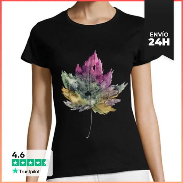 Camiseta Mujer Clásica Maple Leave LaTostadora
