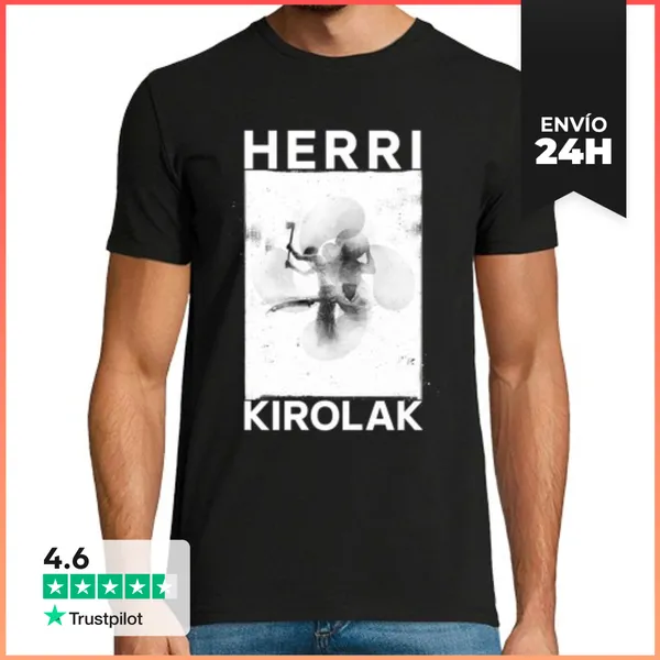 Camiseta Hombre Clásica Herri Kirolak LaTostadora