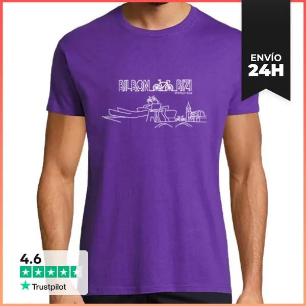 Camiseta Hombre Clásica BILBON BIZI LaTostadora
