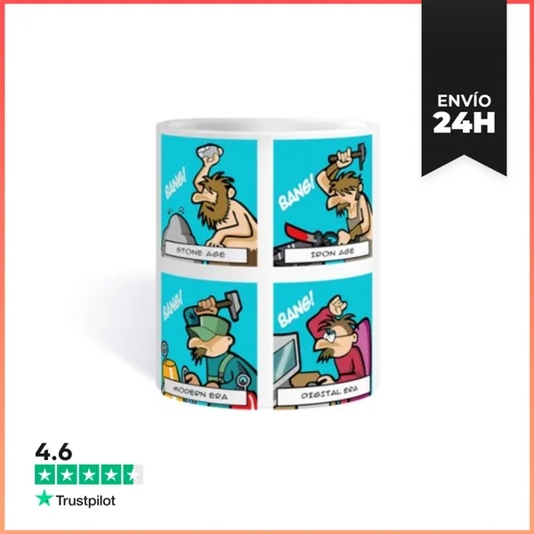 Taza Digital Evolution 2 LaTostadora