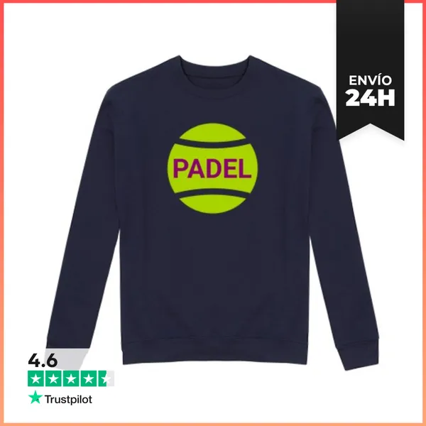 Sudadera Unisex Padel Pelota LaTostadora