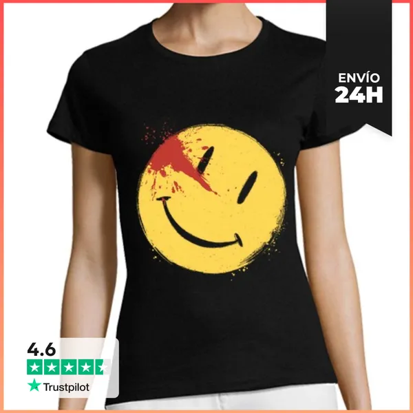 Camiseta Mujer Clásica Sonrisa Sangrienta LaTostadora