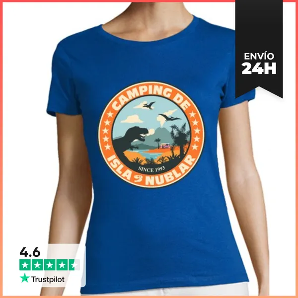 Camiseta Mujer Clásica Camping LaTostadora
