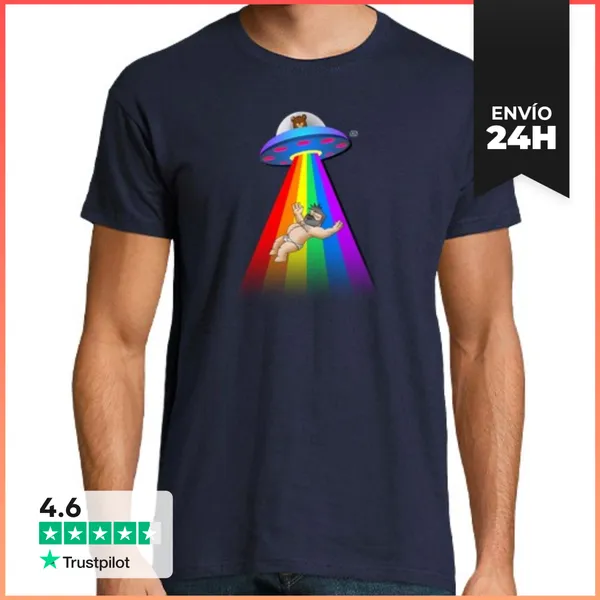 Camiseta Hombre Clásica LEVITATING V2 LaTostadora