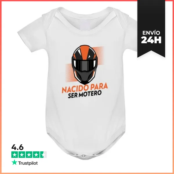 Body Bebé Nacido Para Ser Motero LaTostadora
