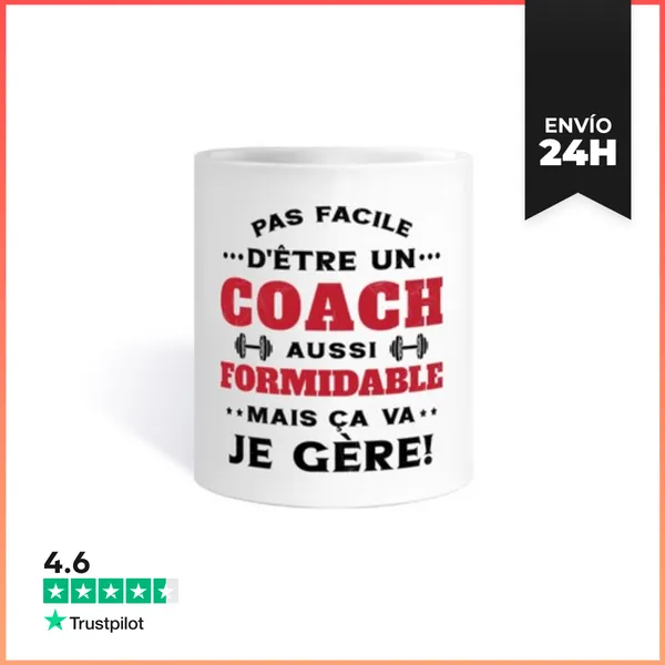 Taza Gran Entrenador Manejo Idea De Regalo D LaTostadora