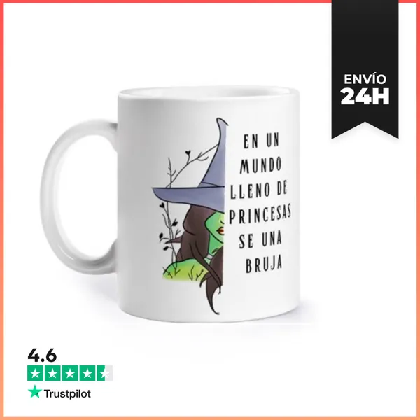 Taza Brujas Y Princesas - Maga Hechicera LaTostadora