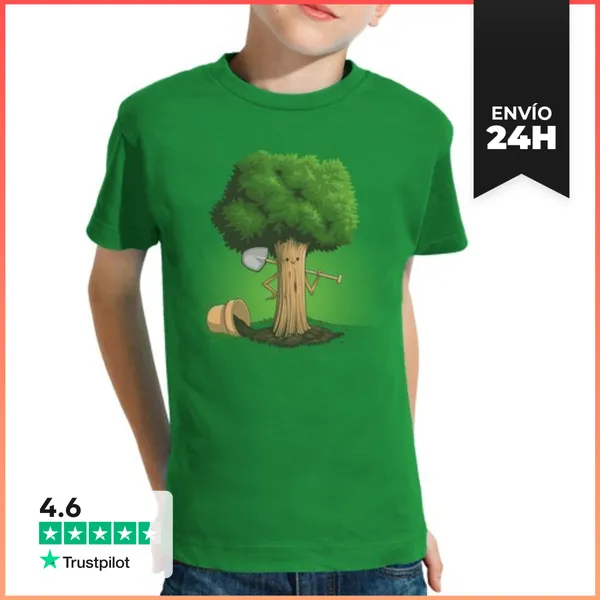 Camiseta Clásica Para Niños Plant A-tree LaTostadora