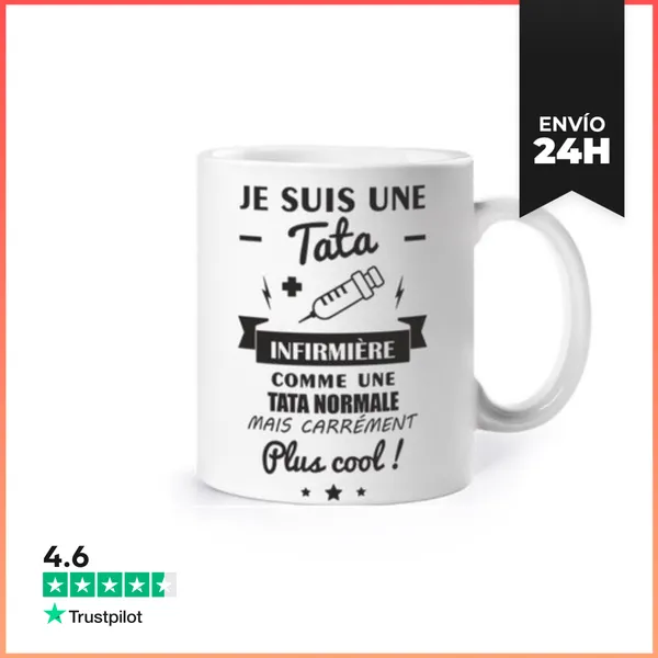 Taza Tía Enfermera Humor Originales Regalo LaTostadora
