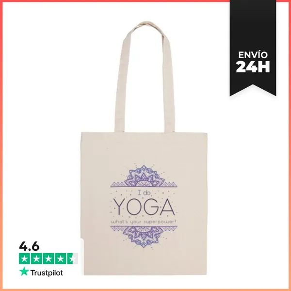 Bolsa De Tela Yoga Is My Superpower! LaTostadora