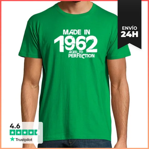 Camiseta Hombre Clásica 1962 FarCry Blanco LaTostadora