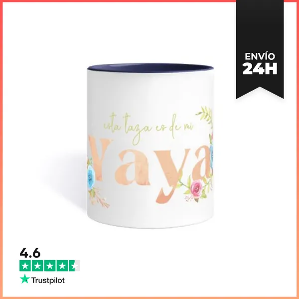 Taza De Colores Yaya Abuela LaTostadora