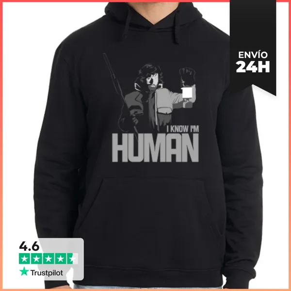 Sudadera Unisex Con Capucha Kurt Russell (The Thing) LaTostadora