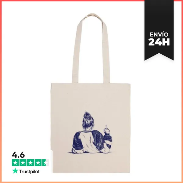 Bolsa De Tela Fuck Off Bolsa LaTostadora