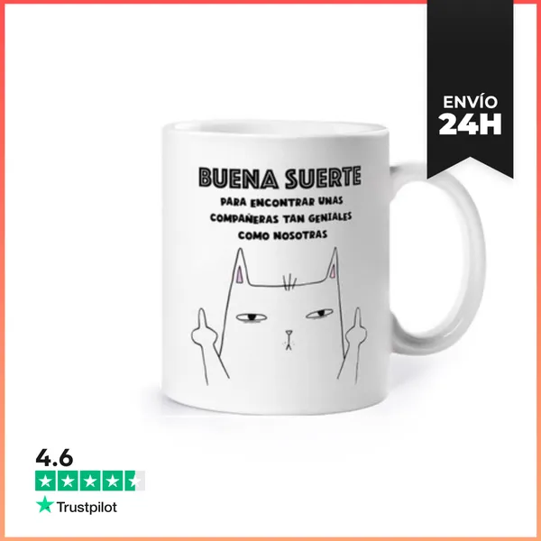 Taza Despedida Compañera De Trabajo LaTostadora