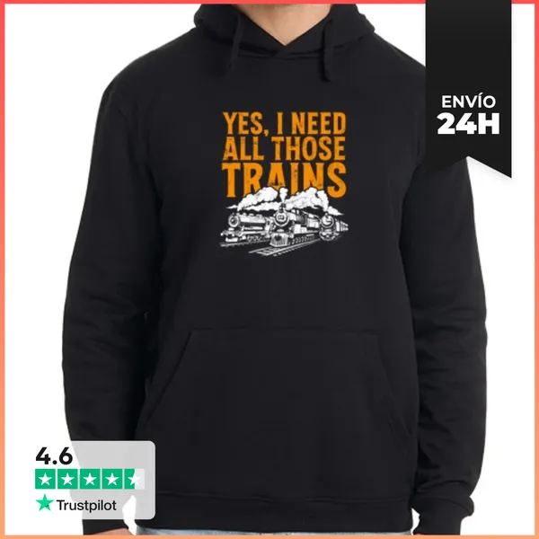 Sudadera Unisex Con Capucha Sí Necesito Toda Esa Colección De