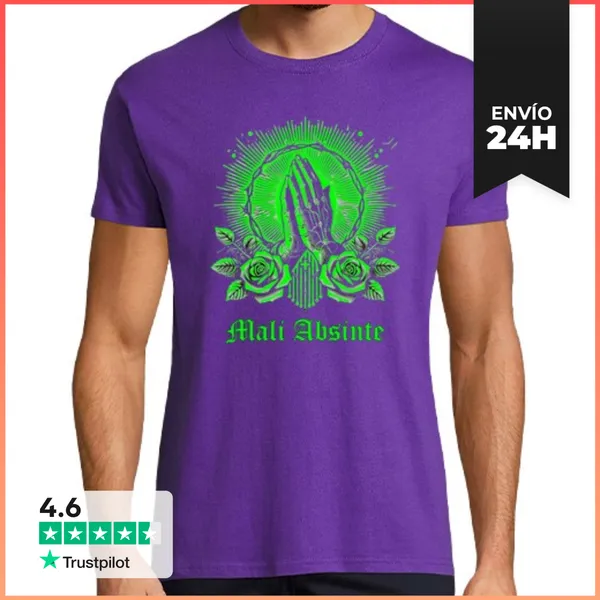 Camiseta Hombre Clásica Absenta Malvada 3 LaTostadora
