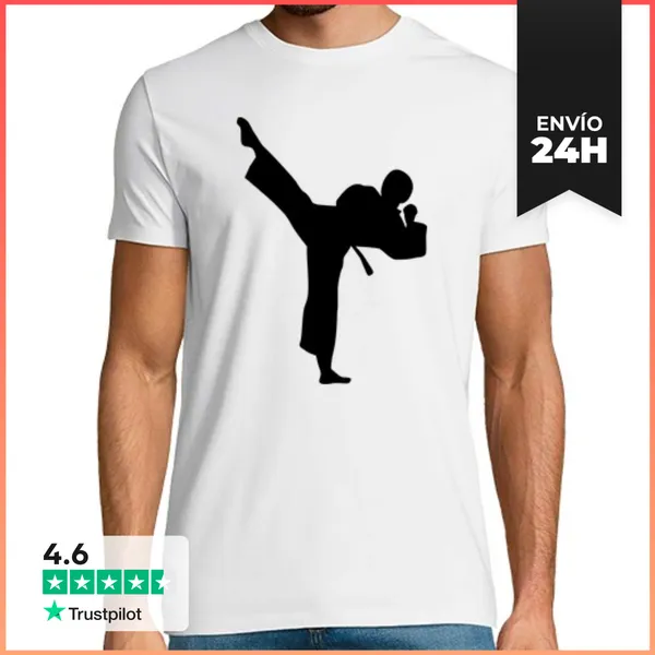 Camiseta Hombre Clásica Artes Marciales Del Karate LaTostadora
