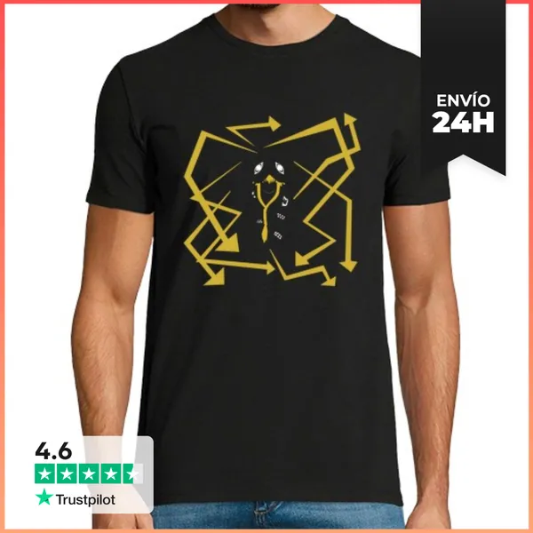 Camiseta Hombre Clásica Medusa Vectores - Soul Eater LaTostadora