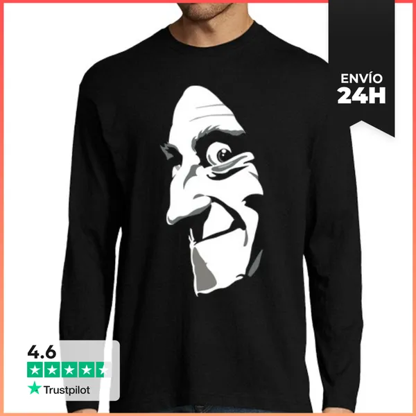 Camiseta Hombre Manga Larga Igor - El Jovencito Frankenstein
