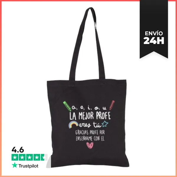 Bolsa De Tela La Mejor Profe LaTostadora