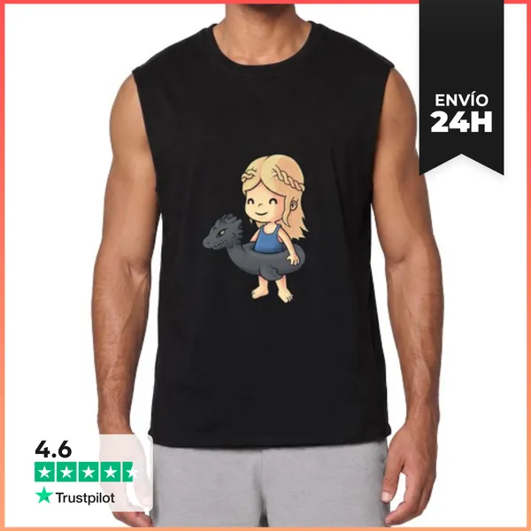 Camiseta Sin Mangas Khalessi Is Ready For Summer LaTostadora