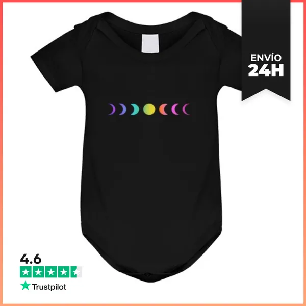 Body Bebé Lunas Multicolores LaTostadora