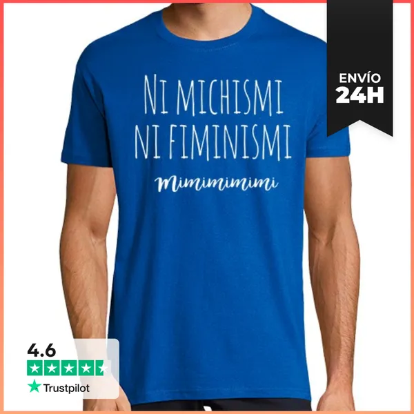 Camiseta Hombre Clásica NI Michismi Ni Fiminismi LaTostadora