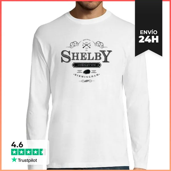 Camiseta Hombre Manga Larga Sociedad Limitada Shelby LaTostadora
