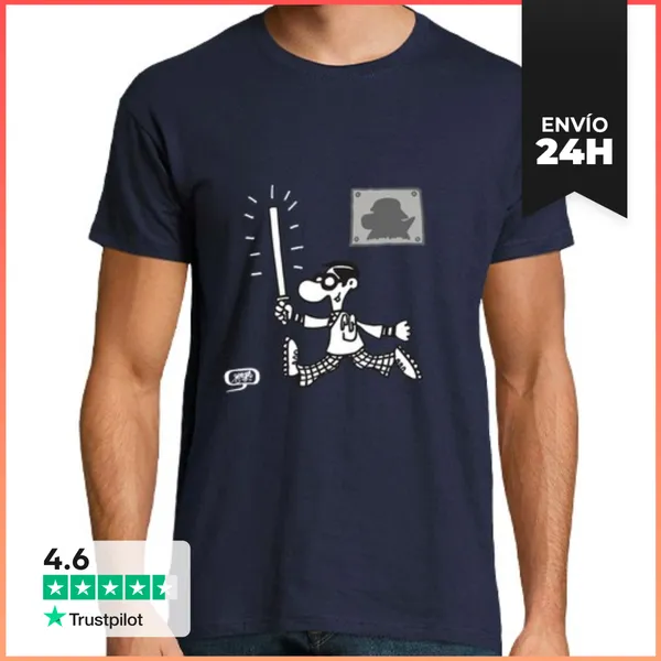 Camiseta Hombre Clásica Camiseta Orgullo Friki LaTostadora