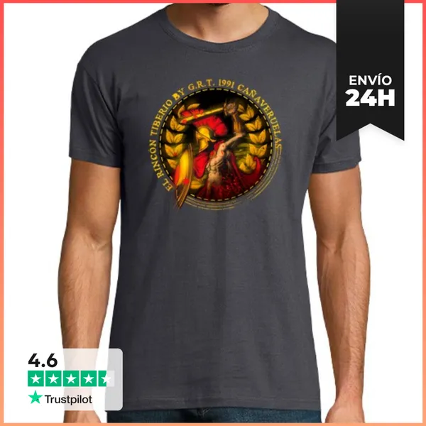 Camiseta Hombre Clásica Romano LaTostadora
