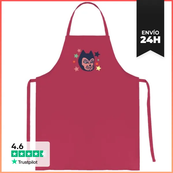 Delantal Gato Galáctico LaTostadora