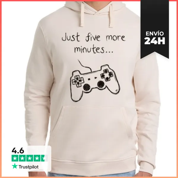 Sudadera Unisex Con Capucha Hombre, Jersey Con Capucha, Blanco