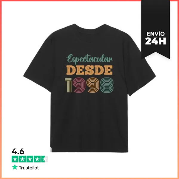 Camiseta Oversize ESPECTACULAR DESDE 1998 LaTostadora