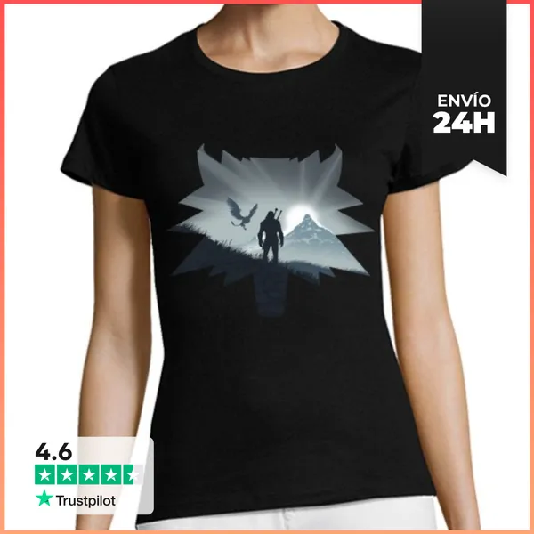 Camiseta Mujer Clásica Wild Hunt LaTostadora