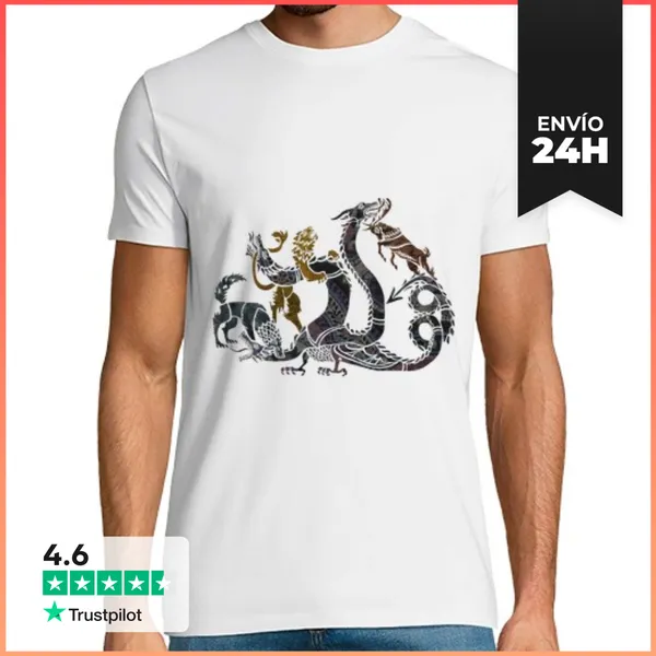 Camiseta Hombre Clásica Game Of Thrones - MorganaArt LaTostadora