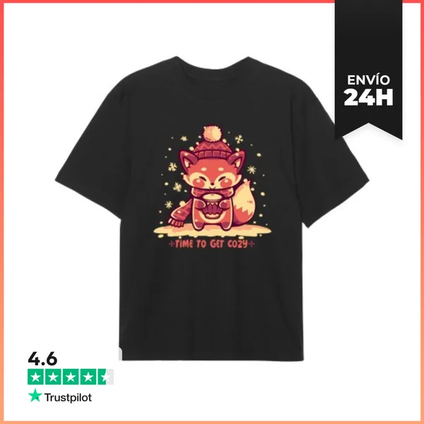 Camiseta Oversize Hora De Estar Cómodo - Camiseta Oversized