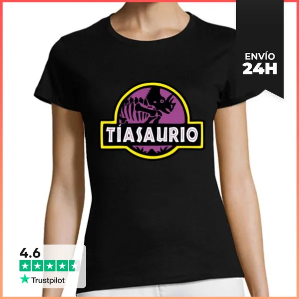 Camiseta Mujer Clásica Tíasaurio LaTostadora