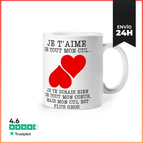 Taza Te Amo Con Todo Mi Regalo De San Valentin LaTostadora