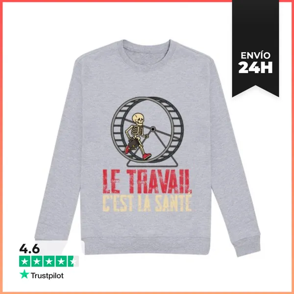 Sudadera Unisex Le Travail LaTostadora