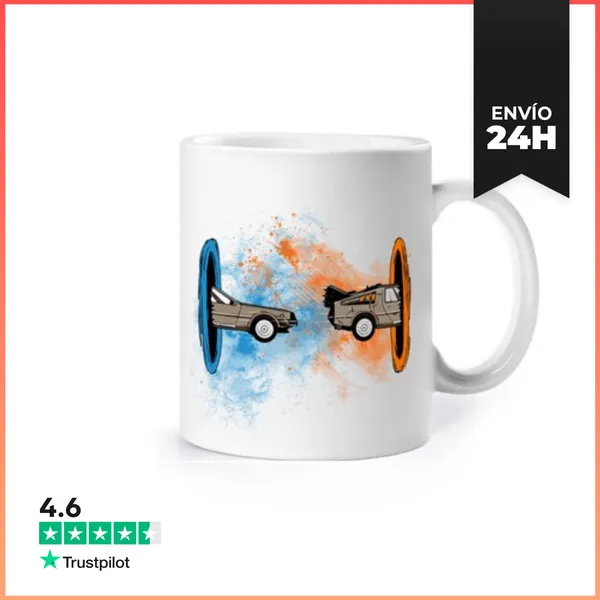 Taza Back To The Delorean LaTostadora